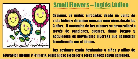 Ingl�s l�dico para ni�os (Small Flowers) que se desarrollar� en el Centro C�vico de Gav� Mar (Inicio: Octubre 2010)